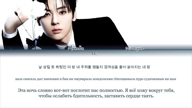 Hwang Minhyun – Hidden Side [ПЕРЕВОД НА РУССКИЙ/КИРИЛЛИЗАЦИЯ Color Coded Lyrics]
