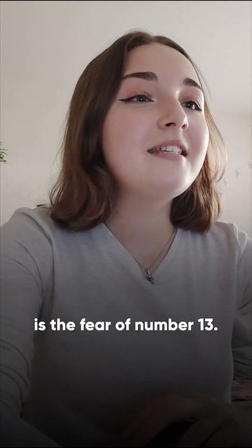Как сказать про фобию числа 13 на английском? Больше слов в наших разговорных клубах. смотреть онлайн
