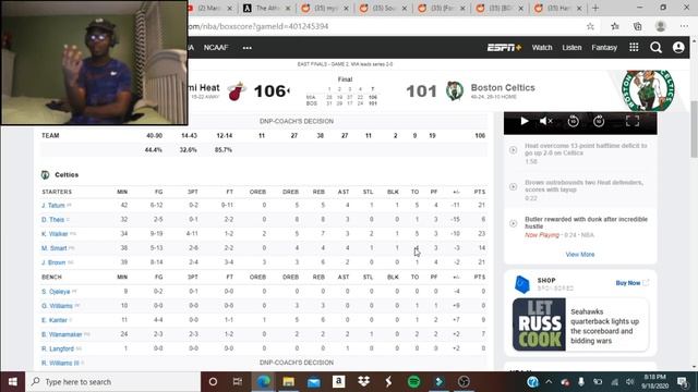 LOCKER ROOM DRAMA? Jaylen vs Smart? PERSPECTIVE FROM A CELTICS FAN + CELTICS VS HEAT GAME 3 PREVIEW смотреть онлайн