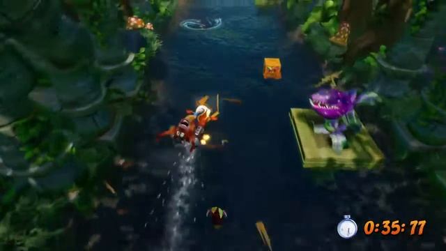 Crash Bandicoot 2 Plant Food Platinum Relic Run (N.Sane Trilogy) смотреть онлайн