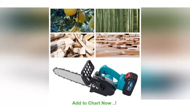 Get Mini Electric Chainsaw Set Portable Cordless Handheld Pruning Saw Lithium Battery Wood Cutter H смотреть онлайн