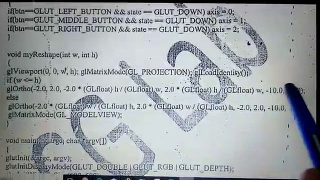 Drawing a Cube and spinning it using OpenGL Transformation matrices -17CSL68 смотреть онлайн