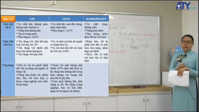 [ATYSCHOOL - HÓA HỌC 10 - LIVESTREAM] - OXI - OZON смотреть онлайн