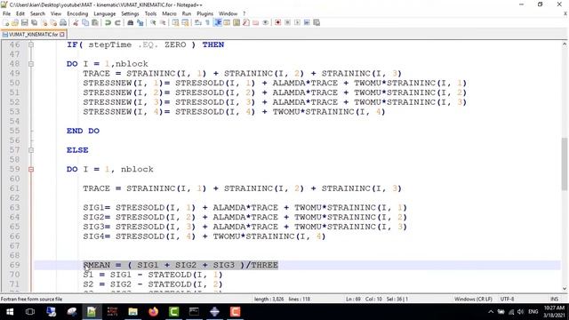 ABAQUS VUMAT for Material Plasticity Part Two: Kinematic Hardening смотреть онлайн