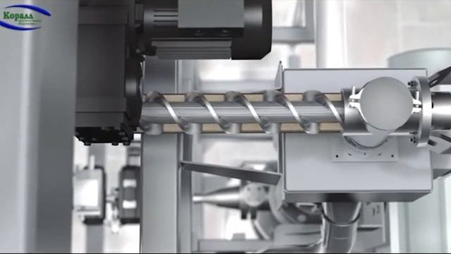 MHD. Система непрерывного смешивания твердых и жидких компонентов смотреть онлайн