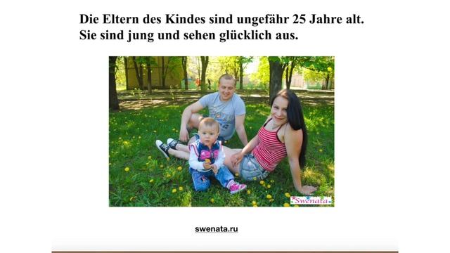 Familie I Bildbeschreibung B1-Prüfung (DTZ) -- Mündliche Prüfung