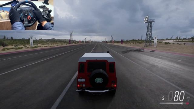 REBUILDING 1997 LAND ROVER DEFENDER 90 Gameplay ( Steering Wheel + Shifter) Gameplay смотреть онлайн