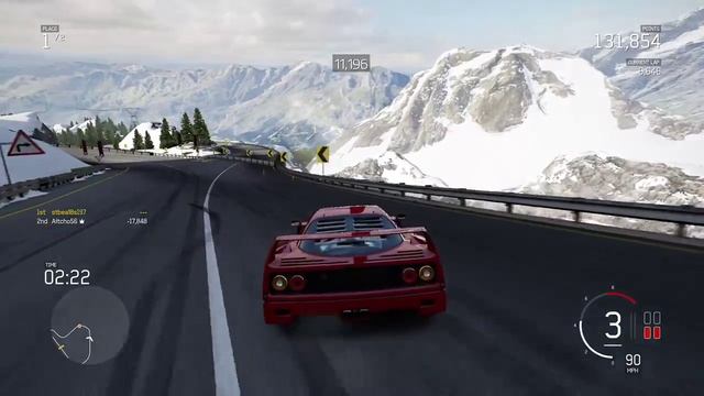 Forza 6 Ferrari F40 drift смотреть онлайн