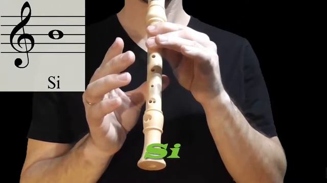 Cómo tocar todas las notas en la flauta dulce - La escala natural смотреть онлайн
