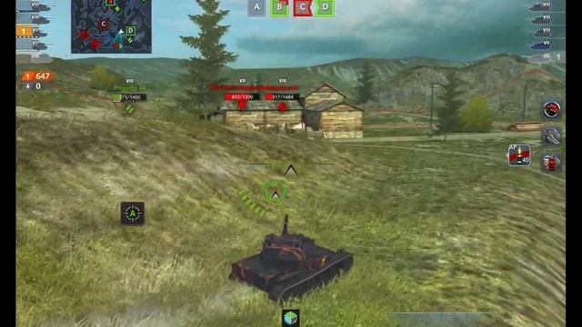 World of tanks blitz AMX 13 57 MASTERY смотреть онлайн