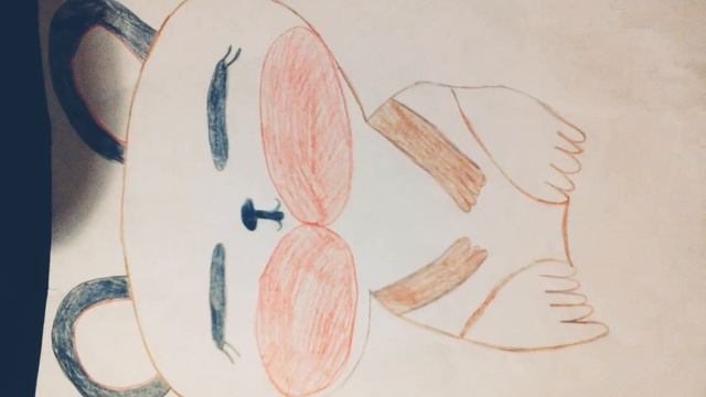 Обзор: пушистый 🐰 кролик, мои рисунки.