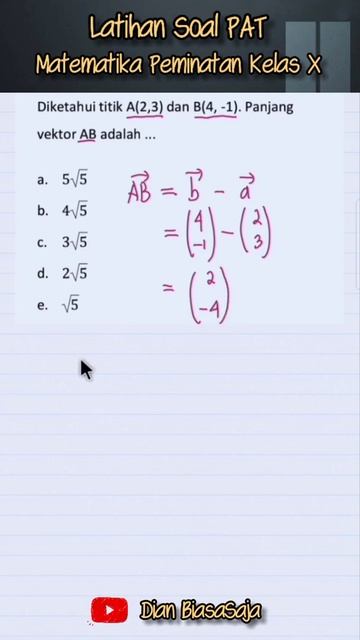 Latihan Soal PAT Matematika Peminatan SMA Kelas XI смотреть онлайн