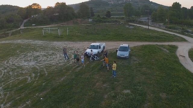 DJI Phantom with GoPro 2-Axis Gimbal - Stabilized Example смотреть онлайн