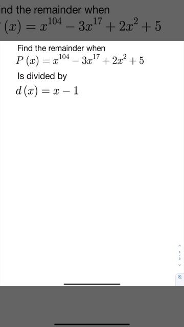 Dividing Polynomials - Remainder Theorem | Pre-Calculus смотреть онлайн