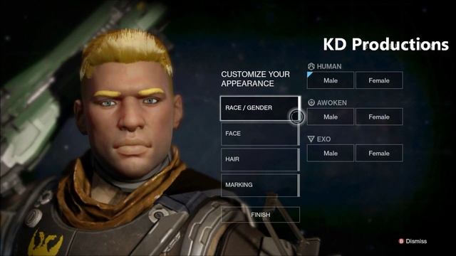 Destiny Beta - Character Creator смотреть онлайн