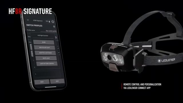LEDLenser HF8R Signature Headlamp - Features смотреть онлайн