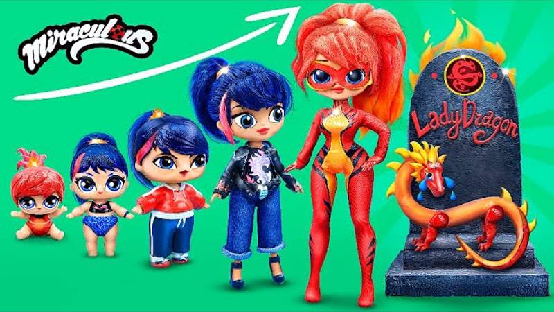 Леди Дракон растёт! 10 идей для ЛОЛ Сюрприз смотреть онлайн