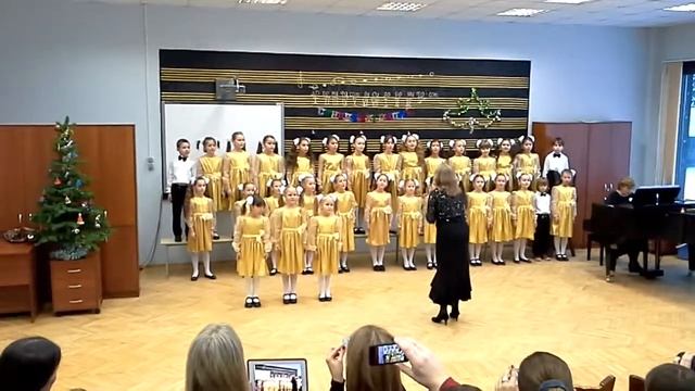 Локтевский хор Солнышки - открытый урок, декабрь 2013 - Московский Дворец Пионеров смотреть онлайн