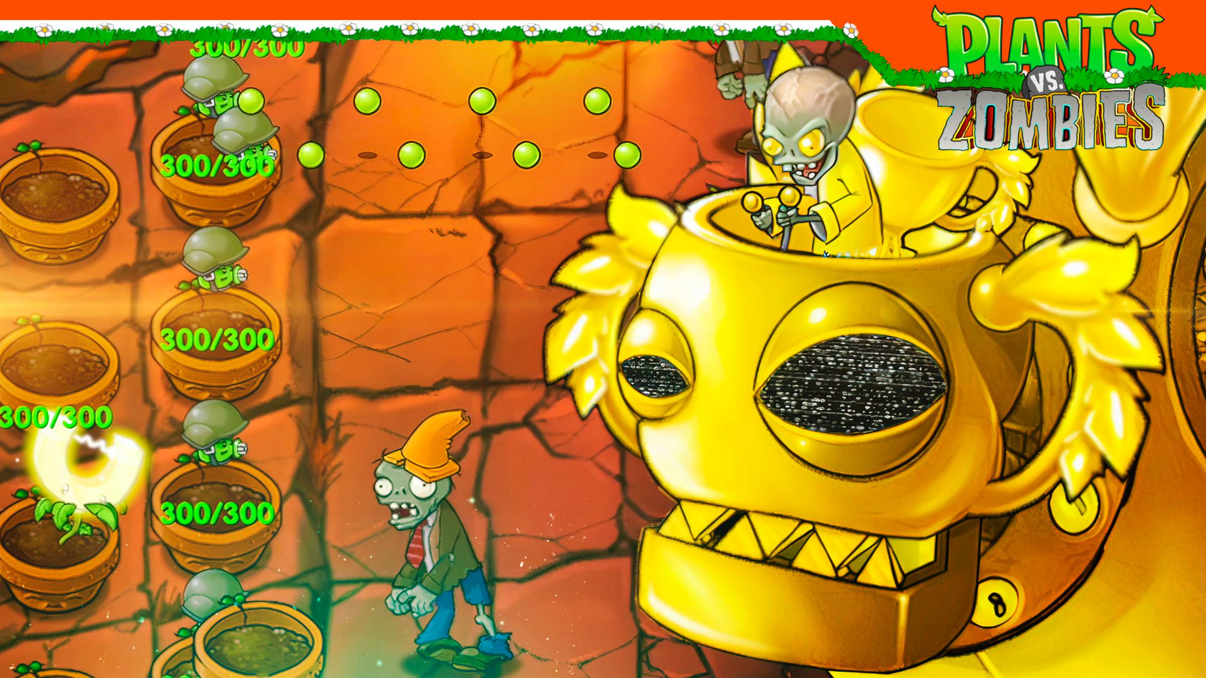 😈 ЗОЛОТОЙ ХАРДКОРНЫЙ ЗОМБОСС ФЬЮЖН МОД ПВЗ 2.2 - Plants Vs Zombies Fusion 2.2 Растения против зомби