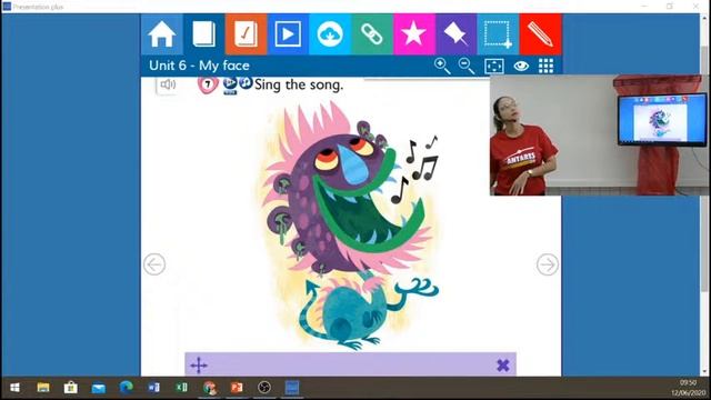 2º Ano fundamental English Miss Maria Unit- 6 My face смотреть онлайн