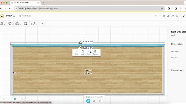 How to create a roof? | HomeByMe Tutorials смотреть онлайн