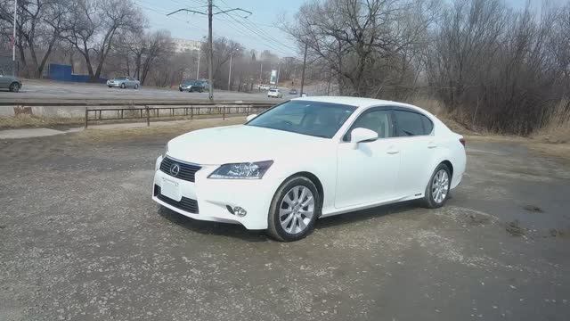ТОПОВЫЙ Японский седан Lexus GS300h на отправку до Уфы смотреть онлайн