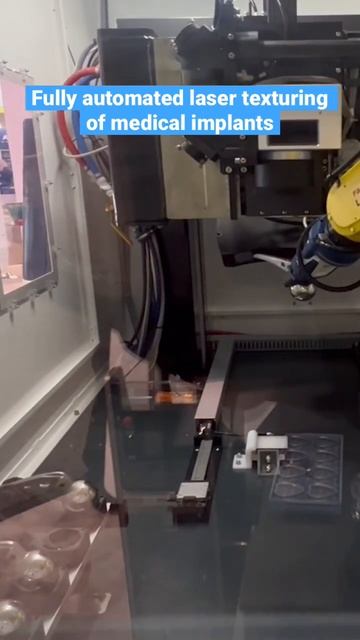 ⚕️ Automated Laser Marking or Texturing of Medical Implants with a Robot смотреть онлайн