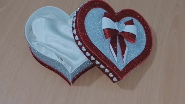 Сердце! Оригинальная коробка к 14 февраля или 8 марта! Подарок своими руками! смотреть онлайн