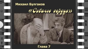 Михаил Булгаков "Собачье сердце". 7-я глава. Читает Сергей Рубашкин.