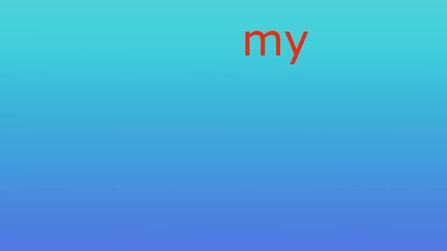 Tricky Words Song Phase 3 смотреть онлайн