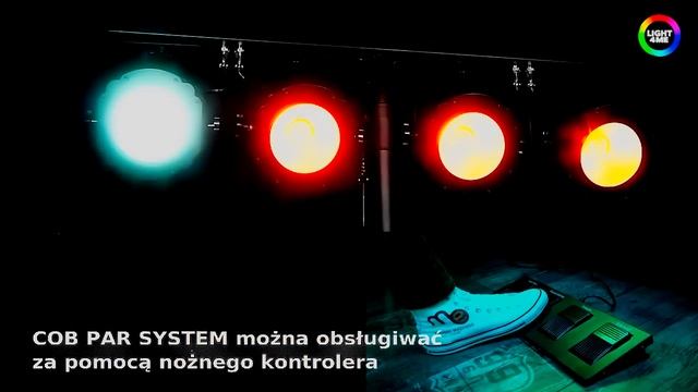 MUSICEXPRESS - LIGHT4ME COB PAR SYSTEM RGBWA MULTI PAR смотреть онлайн