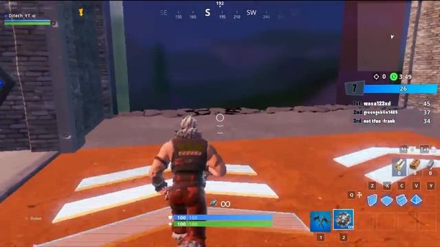 Jump through all 6 flaming hoops~Fortnite Downtown Drop challenges смотреть онлайн