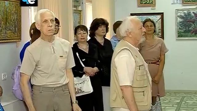 Открытие выставки "Учителя и ученики" Новомосковском Историко-художественном музее 27 07 2018 смотреть онлайн