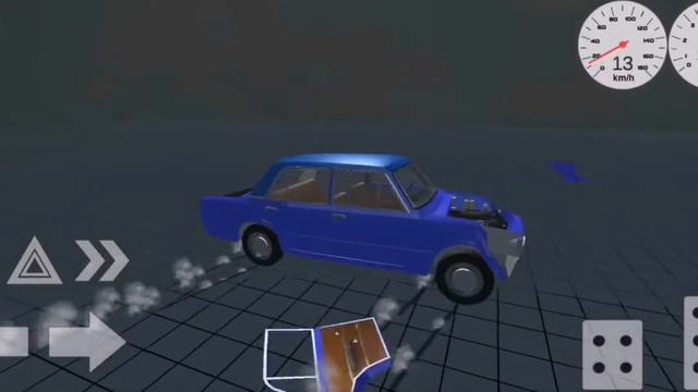 ЕЙ ПОЛНАЯ П*ЗДА! ОБЗОР НА SIMPLE CAR CRASH SIMULATOR