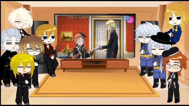 Reactions Of Characters Royal Tutor On Video||Реакция персонажей королевский репетитор на видео||