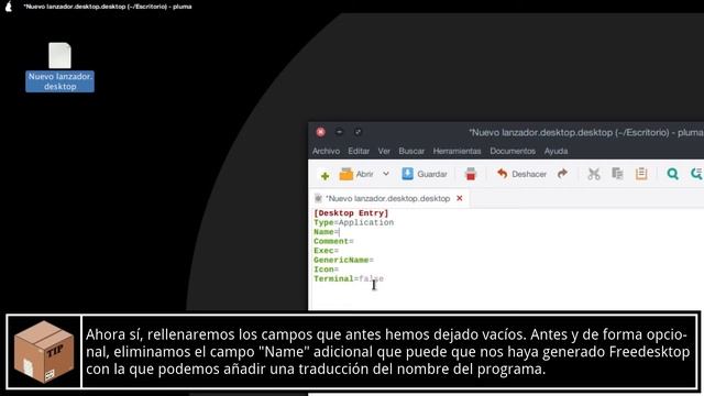 B39 - Crear acceso directo (GNU/Linux) смотреть онлайн
