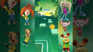 Tiles Hop:Барбоскины «Ты и я»🙂👉😀👈