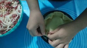 Коса Сомса Тайерлаш/Приготовление миски сомсы