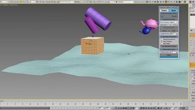 Maxscript - Projection Deform Tool смотреть онлайн