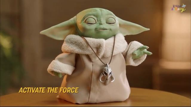 Boneco Interativo Baby Yoda Hasbro F1119 смотреть онлайн