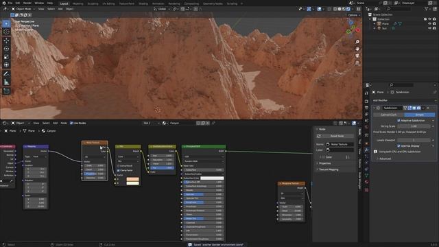A different way of making 3D landscapes in Blender смотреть онлайн