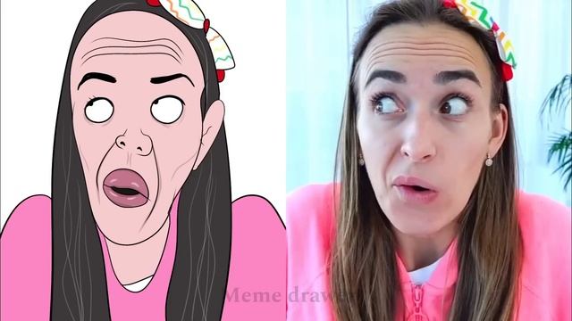 Vlad And Niki Takes Care Of Mom At The Hotel L Funny Drawing Meme|Vlad And Niki|Vlady Art Meme