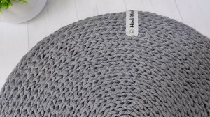 Круглые сервировочные салфетки из полиэфирного шнура