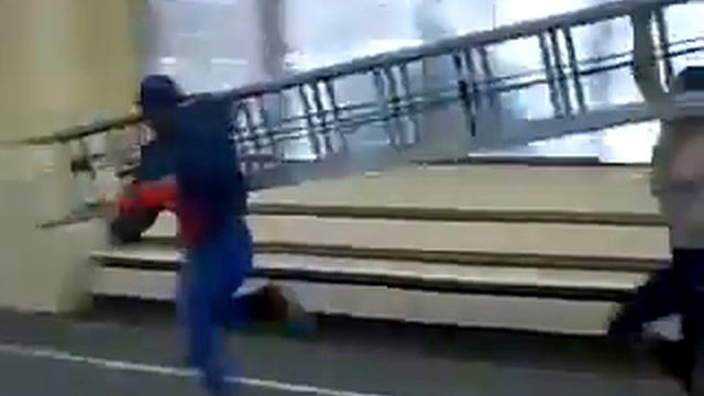 Russian Fire Fighters Training !