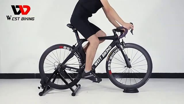 WEST BIKING Indoor Exercise Bike Trainer Home Training Magnetic Resistance Bicycle смотреть онлайн