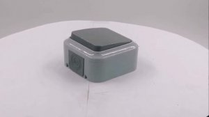 Выключатель одноклавишный брызгозащищенный накладной (открытой установки) BYLECTRICA ПРАЛЕСКА АКВА