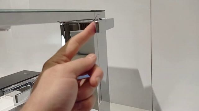 AXOR 47020000 MyEdition 230 basin mixer HIGHRISER Chrome Mirror Glass Смеситель для раковины смотреть онлайн