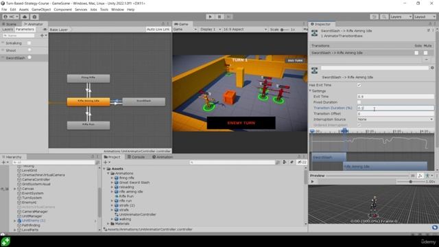 Unity Turn-Based Strategy Game Intermediate C# Coding4 смотреть онлайн