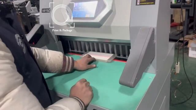 Бумагорезальная машина с гидравлическим прижимом 5010Z смотреть онлайн