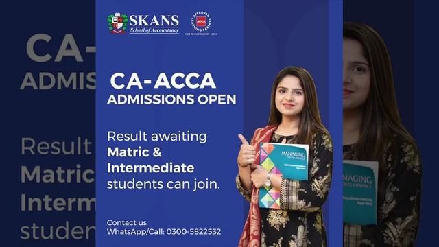 Admissions Open | Join CA-PAK & ACCA-UK смотреть онлайн